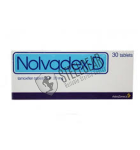 Nolvadex-D 30 Tablets 20 mg Astra Zeneca 