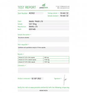 S23 Biaxol Supplements S23 Biaxol Supplements