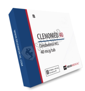 CLENOMED 40 (Clenbuterol HCL) Deus Medical CLENOMED 40 (Clenbuterol HCL) Deus Medical