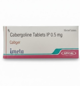 Cabergoline  Tablets IP 0.5mg Apical Pharma (Humangrade)