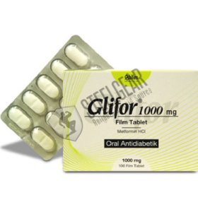Glifor 1000 mg 100 Tablets Bilim Glifor 1000 mg 100 Tablets Bilim