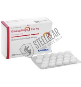 Glucophage (Metformin) 100 Tablets 850 mg Glucophage (Metformin) 100 Tablets 850 mg