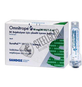 Omnitrope Somatropin 30 iu (10 mg) Sandoz Omnitrope Somatropin 30 iu (10 mg) Sandoz