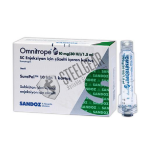 Omnitrope Somatropin 30 iu (10 mg) Sandoz