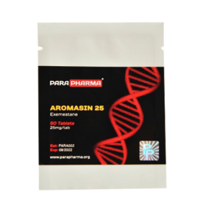 AROMASIN 25 mg 100 Tablets Para Pharma