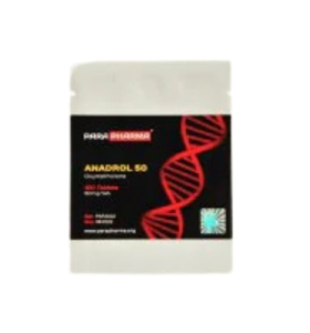 ANADROL 50 mg 100 Tablets Para Pharma 