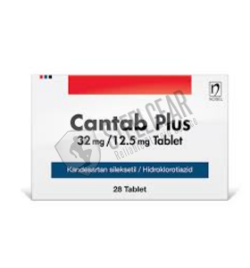 Candesartan cilexetil Cantab Plus 32/12.5 mg 28 Tablets Nobel