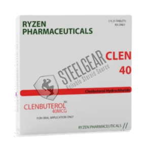 Clenbuterol 40 Ryzen Pharma USA Clenbuterol 40 Ryzen Pharma USA