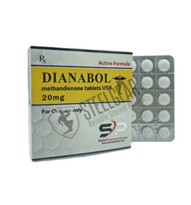 Dianabol 20 Mg 50 Tablets Saxon Pharma USA