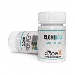 Clomirow 50 Mg 50 Tablets CrowxLabs USA