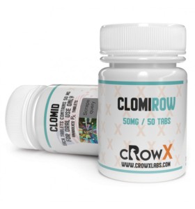 Clomirow 50 Mg 50 Tablets CrowxLabs USA Clomirow 50 Mg 50 Tablets CrowxLabs USA