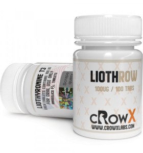 Liothrow 100 UG 100 Tablets Crowx Labs USA Liothrow 100 UG 100 Tablets Crowx Labs USA