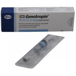 Genotropin (12 mg) 36 iu Pfizer EXP