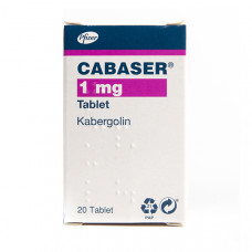 Cabaser 20 Tablets 1 mg (Dostinex) Pfizer