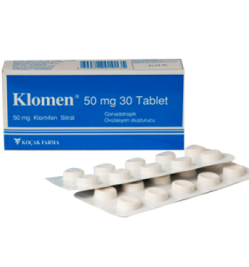 Klomen 50 mg 10 Tablets Kocak Farma Klomen 50 mg 10 Tablets Kocak Farma