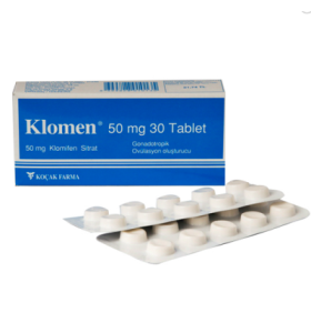 Klomen 50 mg 10 Tablets Kocak Farma