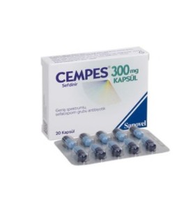 Cefdinir  Cempes 300 mg 20 Tablets Sanovel