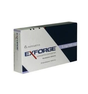 Exforge 5/160 mg 28 Tablets Novartis