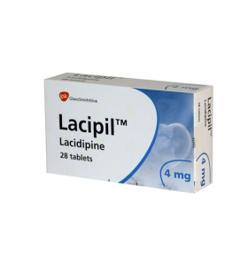 Lacipil (Lacidipine)4 mg 28 Tablets GlaxoSmithKLline