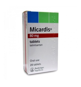 Telmisartan Micardis 80 mg 28 Tablets Boehringe