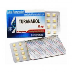 Turanabol - 60 Tabs 10 Mg - Balkan Pharma