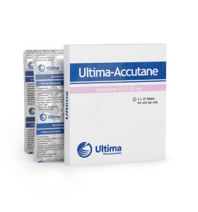 Ultima-Accutane 20 Mg 50 Tablets Ultima Pharma USA