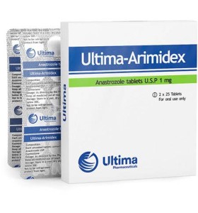 Ultima-Arimidex 1 Mg 50 Tablets Ultima Pharma USA