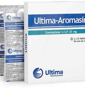 Ultima-Aromasin 25 Mg 50 Tablets Ultima Pharma USA Ultima-Aromasin 25 Mg 50 Tablets Ultima Pharma USA