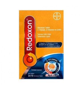 Redoxon Vitamin C-D-Zinc 20 Effervecent Tablets Bayer Redoxon Vitamin C-D-Zinc 20 Effervecent Tablets Bayer