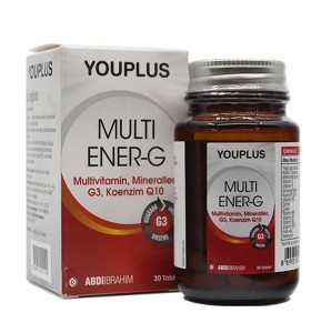 Youplus Multi Ener-G 900 mg 30 Tablets Abdi Ibrahim Youplus Multi Ener-G 900 mg 30 Tablets Abdi Ibrahim