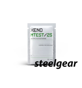 MTEST 25 Mg 60 Tablets - XENO LABS