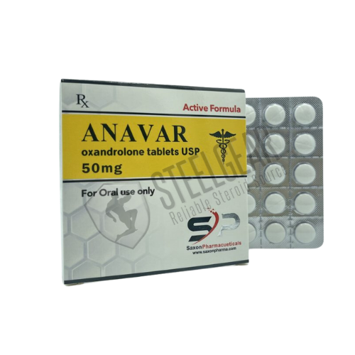 Anavar 50mg 50 Tabs Saxon Pharma USA